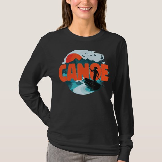 Canoe Canoeing Canoe T-shirt (Voorkant)