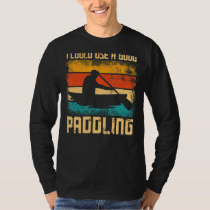 Canoe Canoeings  Retro ik kan een goede Pa gebruik T-shirt