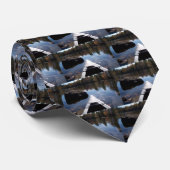 Canoe Canoes Lake Pattern Stropdas (Opgerold)