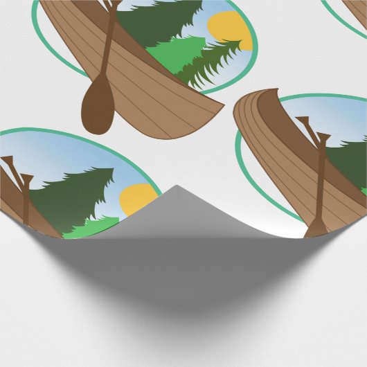 Canoe Circle Cadeaupapier (Hoek)