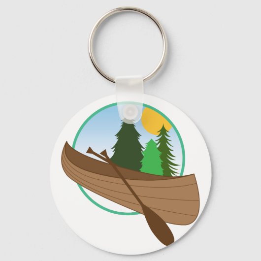 Canoe Circle Sleutelhanger (Voorkant)