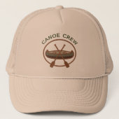 Canoe Crew Canoeing Trucker Pet (Voorkant)