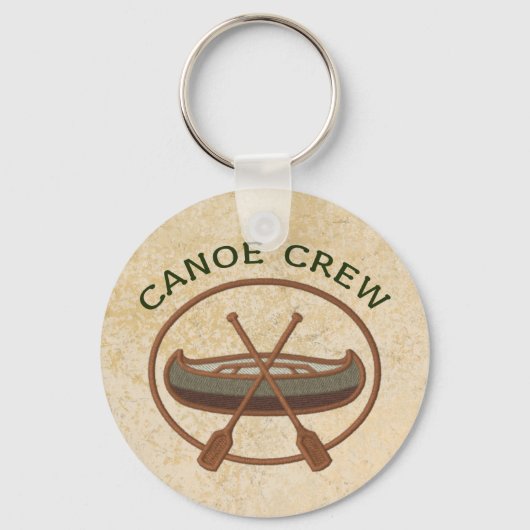 Canoe Crew-kanoewatersport Sleutelhanger (Voorkant)