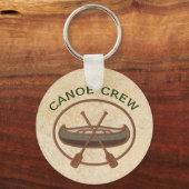 Canoe Crew-kanoewatersport Sleutelhanger (Voorkant)