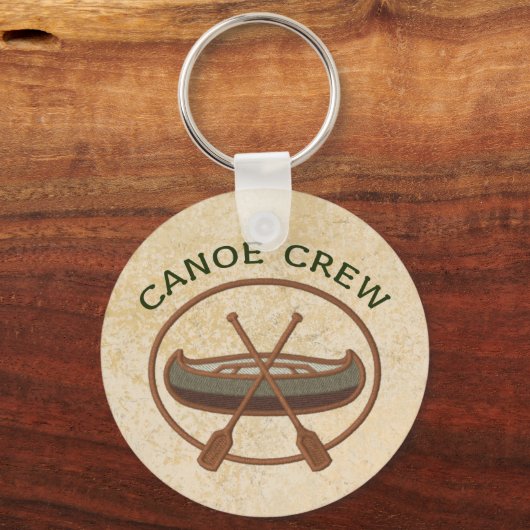 Canoe Crew-kanoewatersport Sleutelhanger (Voorkant)