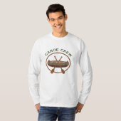 Canoe Crew-kanoewatersport T-shirt (Voorkant volledig)
