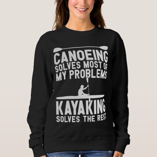 Canoe en Kayak Apparel Best Kayaking Trui (Voorkant)