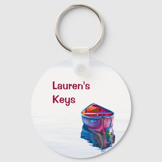 Canoe Evening Sleutelhanger (Voorkant)