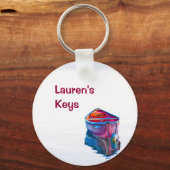 Canoe Evening Sleutelhanger (Voorkant)