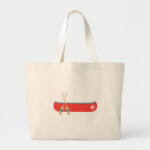Canoe Grote Tote Bag (Voorkant)