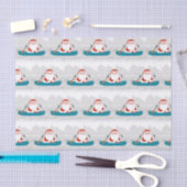 Canoe Kayak - kerstpapier Tissuepapier (Craft)