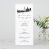 Canoe Koppel Ceremonie Programma (Staand voorkant)