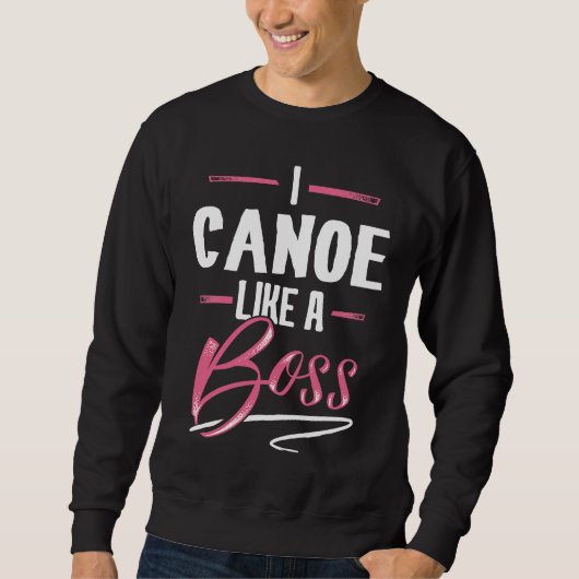 CANOE Like A Boss  Lady Boss Girl Power Trui (Voorkant)