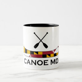Canoe Maryland Tweekleurige Koffiemok