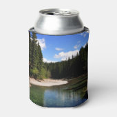 Canoe Meadows Kananaskis Canada Foto Blikjeskoeler (Blikje Voorkant)