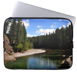 Canoe Meadows Kananaskis Canada Foto Laptop Sleeve