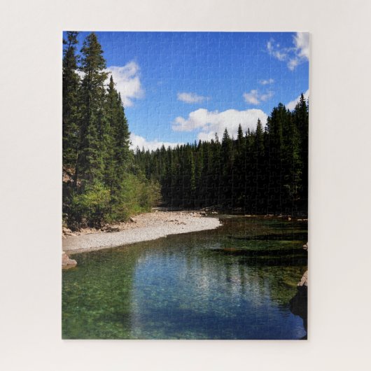 Canoe Meadows Kananaskis Canada Foto Legpuzzel (Verticaal)