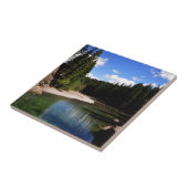Canoe Meadows Kananaskis Canada Foto Tegeltje (Zijkant)