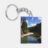 Canoe Meadows Kananaskis Canada Sleutelhanger (Voorkant Links)