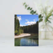 Canoe Meadows Kananaskis Foto Briefkaart (Staand voorkant)