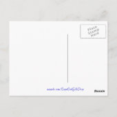 Canoe op een Briefkaart van Pond (Achterkant)