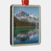 Canoe op het beroemde Emerald Lake - Yoho NP, Cana Metalen Ornament (Rechts)
