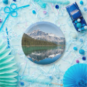 Canoe op het beroemde Emerald Lake - Yoho NP, Cana Papieren Bordje (Feest)