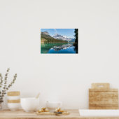 Canoe op het beroemde Emerald Lake - Yoho NP, Cana Poster (Keuken)
