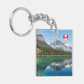 Canoe op het beroemde Emerald Lake - Yoho NP, Cana Sleutelhanger (Voorkant Links)