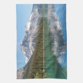 Canoe op het beroemde Emerald Lake - Yoho NP, Cana Theedoek (Verticaal)