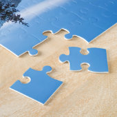 Canoe op het meer Moraine Legpuzzel (Zijkant)