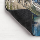 Canoe op het meer Moraine Muismat (Hoek)