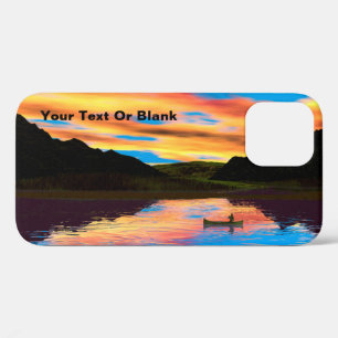 Canoe op het Sunset Lake Case-Mate iPhone Case