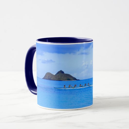 Canoe Paddlers Mok (Voorkant links)