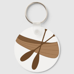 Canoe & Paddles Sleutelhanger