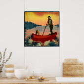 Canoe Poster (Keuken)