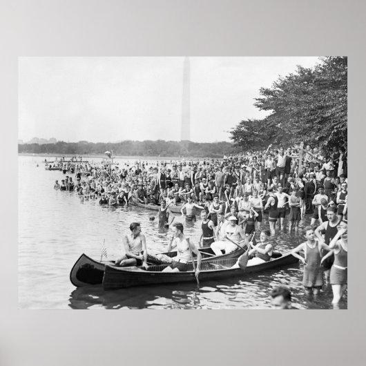 Canoe Regatta: 1924 Poster (Voorkant)