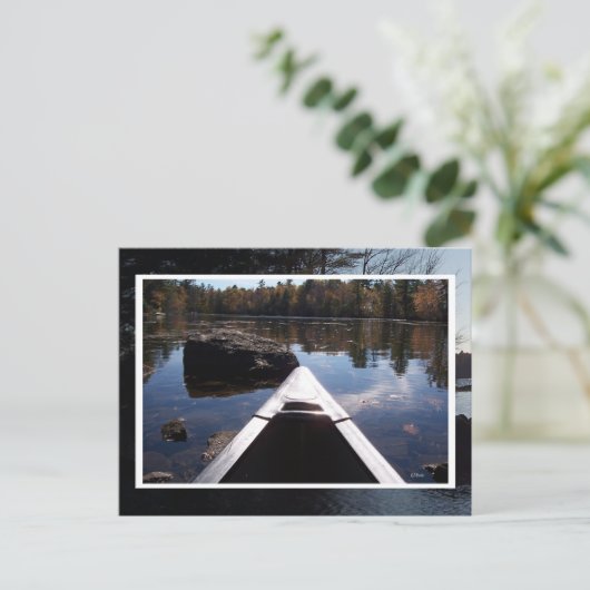 Canoe Ride Briefkaart (Staand voorkant)