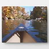 Canoe Ride Plaque Fotoplaat (Voorkant)