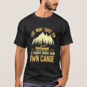 canoe rider gift t-shirt (Voorkant)