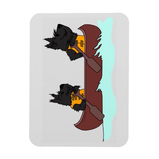 Canoe Scot & friend Magneet (Verticaal)