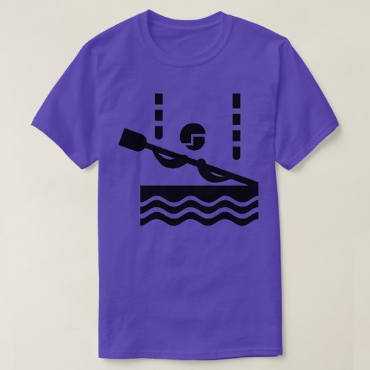 Canoe slalom 3 t-shirt (Design voorkant)