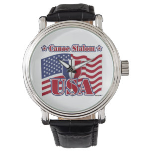 Canoe Slalom USA Horloge