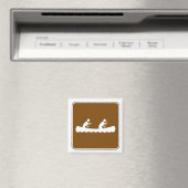 Canoe Symbool Bord Magneet (Insitu (Vaatwasser))