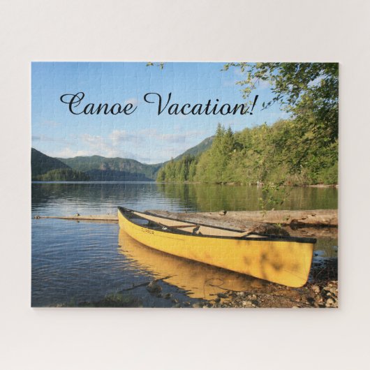 Canoe Vacation Legpuzzel (Horizontaal)
