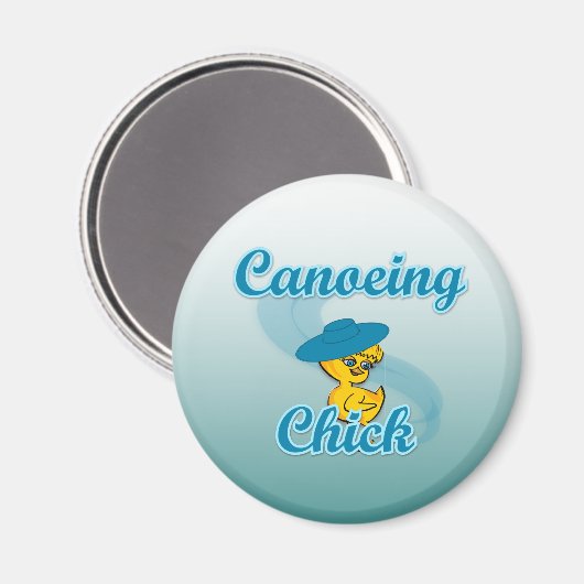 Canoeeings Chick #3 Magneet (Voorkant / Achterkant)