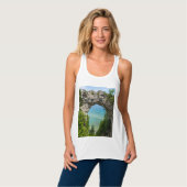 Canoeing bij Arch Rock Tanktop (Volledige Voorkant)