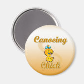 Canoeing Chick Magneet (Voorkant / Achterkant)