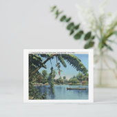 Canoeing, Echo Park, Los Angeles Briefkaart (Staand voorkant)