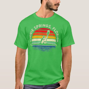 Canoeing Ginnie Springs Florida T-shirt